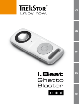 Trekstor i Beat GhettoBlaster mini El manual del propietario
