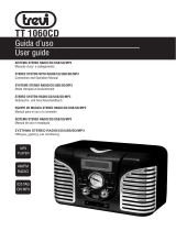 Trevi TT 1060 CD Guía del usuario