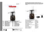 Tristar BL- 4010 Manual de usuario