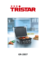 Tristar Contact grill Manual de usuario