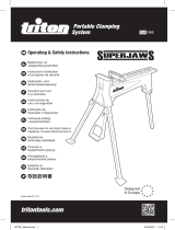 Triton SuperJaws SJA100E Manual de usuario