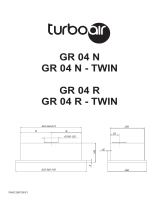 Turbo Air ALPI GREY/LUX/A/52 Manual de usuario