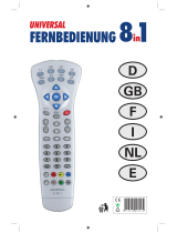 Universal Remote Control SP-URC-81-L Manual de usuario