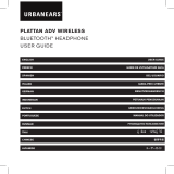 Urbanears IN-PLATTANBTWHT Manual de usuario