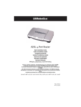 USRobotics ADSL 4-Port Router Manual de usuario