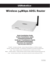 US Robotics Wireless 54Mbps ADSL Router Manual de usuario