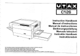 Utax C 126 Instrucciones de operación