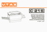 Utax C 216 Instrucciones de operación