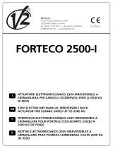 V2 Elettronica V2 Forteco 2500-I El manual del propietario