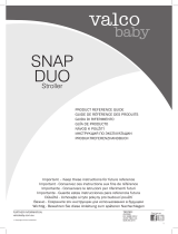 Valco baby Snap Duo Instrucciones de operación