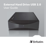 Verbatim External HARD DRIVE USB 2.0 Manual de usuario