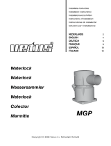 Vetus Waterlock type MGP Guía de instalación