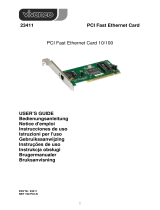 Vivanco PCI -> 10/100 Mbps Ethernet Card Guía del usuario