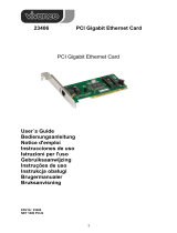 Vivanco PCI GIGABIT ETHERNET CARD El manual del propietario