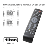 Vivanco TITAN UR 1300 - DEVICE BRAND CODE LIST El manual del propietario