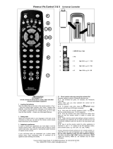 Vivanco Universal 3in1 remote control El manual del propietario