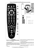 Vivanco Universal 6in1 remote control Manual de usuario