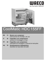 Waeco CoolMatic HDC155FF Guía de instalación