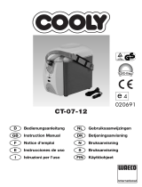 Dometic Cooly CT-07-12 Instrucciones de operación