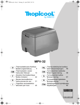 Waeco TropiCool MPV-32 Instrucciones de operación