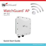 Watchguard AP322 Guía de inicio rápido