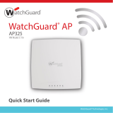 Watchguard AP325 Guía de inicio rápido