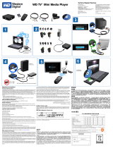 WD WDBAAL0000NBK - TV Mini - Digital AV Player Manual de usuario