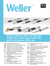 Weller WXP 120 Set Instrucciones de operación