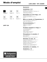 Hotpoint AVTF 129 (EU)/HA El manual del propietario