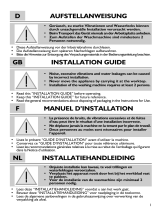 Whirlpool AWM 8000/PRO Guía de instalación