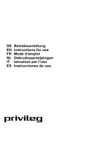 Privileg DGHBS 64 LM X El manual del propietario