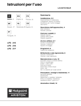 Hotpoint-Ariston LFS 217 A WH/HA El manual del propietario