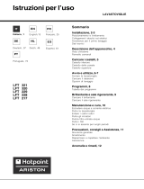 Hotpoint-Ariston LFT 320 HX/HA El manual del propietario