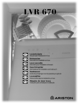 Ariston LVR 670 El manual del propietario