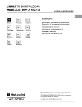 Hotpoint MWHA 122.1 X El manual del propietario