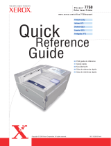 Xerox Phaser 7750 El manual del propietario