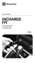 XtremeMac Incharge FM Manual de usuario