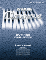 Yamaha Clavinova CVP- Manual de usuario