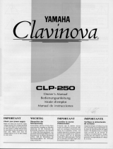 Yamaha CLP-250 El manual del propietario