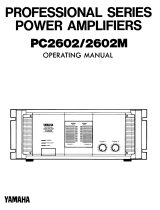 Yamaha PC2602 El manual del propietario