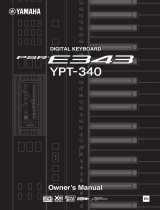 Yamaha PSR-E343-YPT-340 El manual del propietario