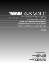 Yamaha AX-V401 El manual del propietario