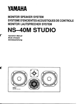 Yamaha NS-40M El manual del propietario