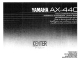 Yamaha AX-440 El manual del propietario