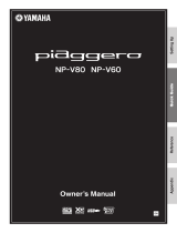 Yamaha NP-V80 El manual del propietario