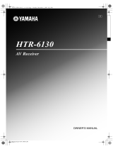 Yamaha HTR-6130BL - 500 Watt Home Theater Receiver El manual del propietario
