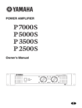 Yamaha P3500S El manual del propietario