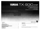Yamaha 930 El manual del propietario