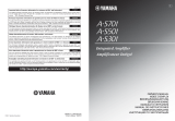 Yamaha A-S501 Silver Manual de usuario