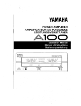 Yamaha A100 Manual de usuario